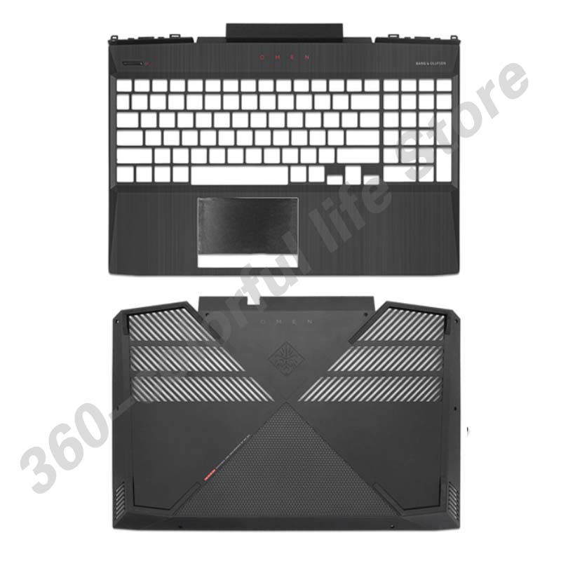 Air Outlet For HP Omen 15-DC 15-DC1060TX TPN-Q211 Laptop LCD Back Cover Front Bezel Palmrest Keyboard Top Lower Bottom Case
