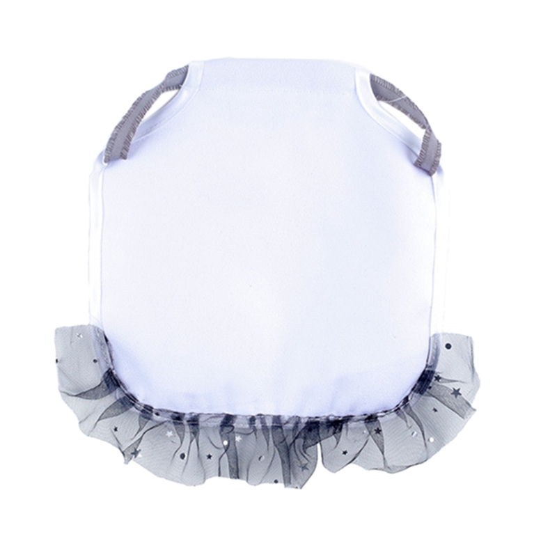 Delantal de protección para la espalda del pollo, Protector de pollo, vestido de gallina, suministros de ropa para mascotas, traje para gallinas pequeñas/medianas/grandes: White-2