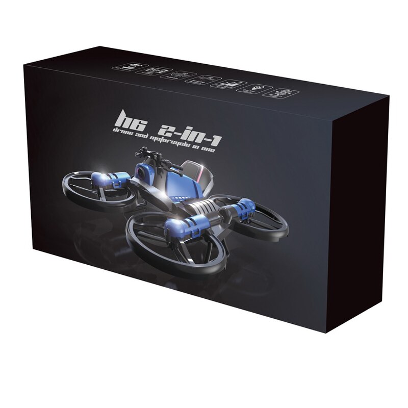 2.4G Deformation Motorcycle Folding Quadcopter Dro... Grandado