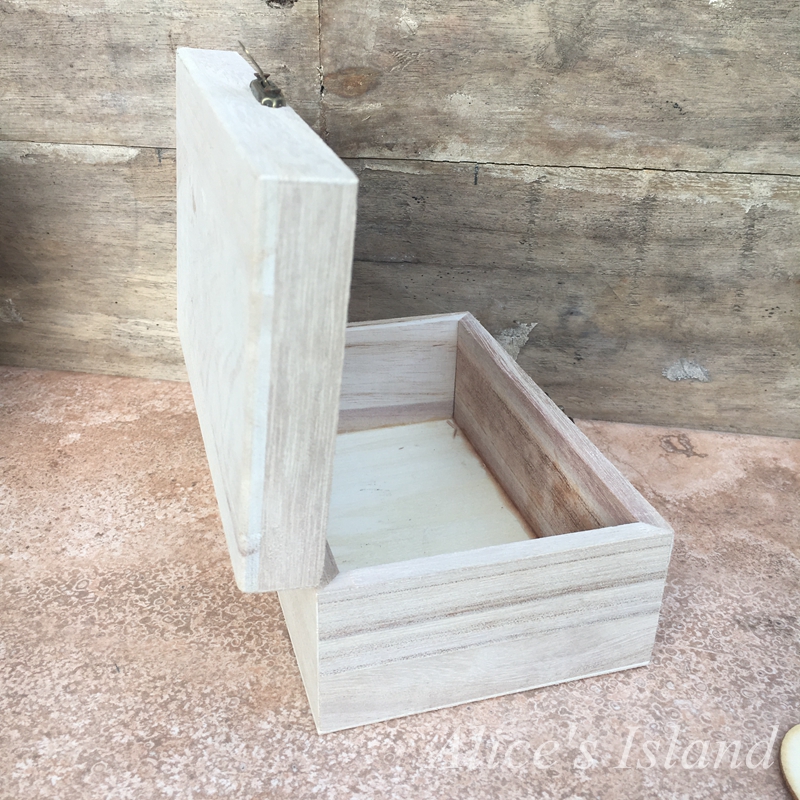 Wedding guest book with 50 hearts Rustic wedding guestbook Custom Wooden Rectangle Keepsake box wedding box