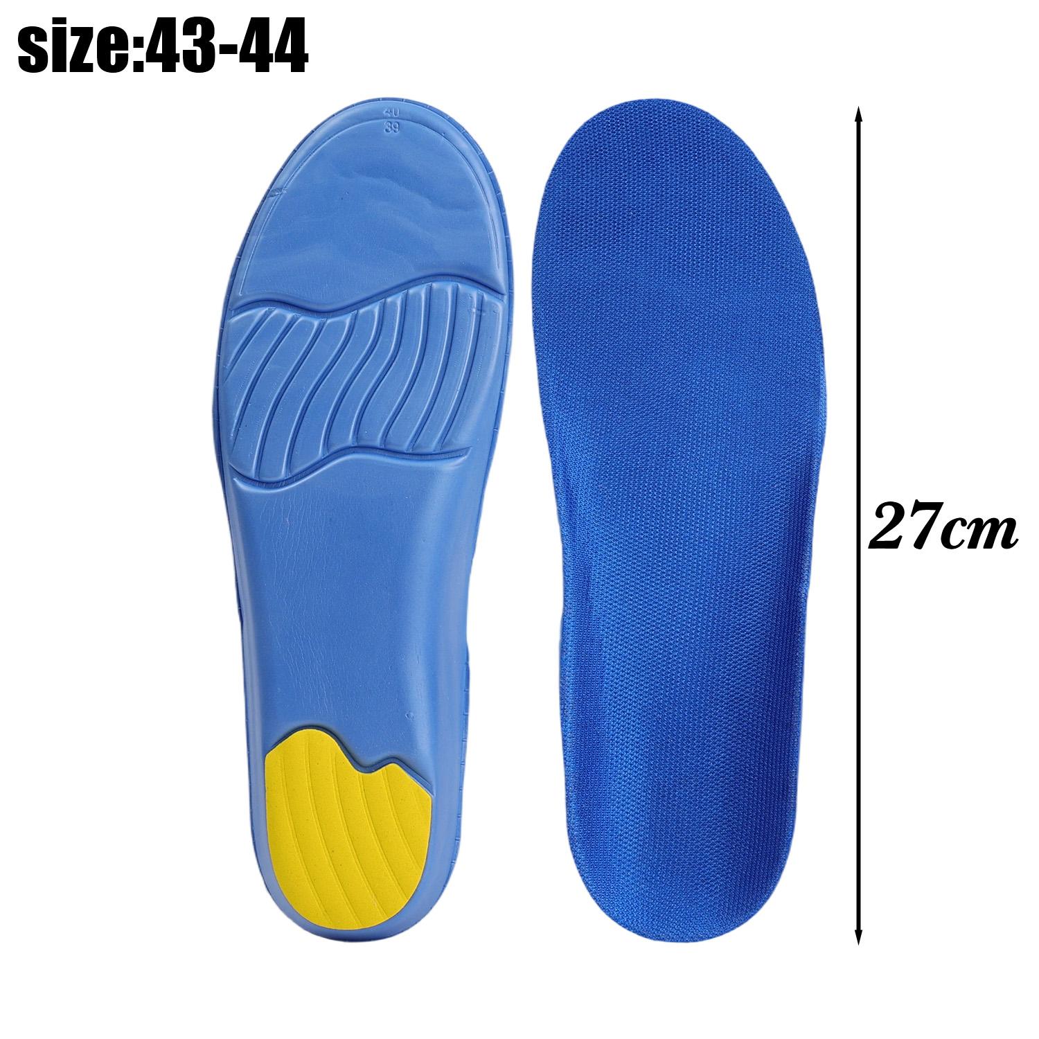 Steunzolen Fasciitis plantaris Relief Orthopedische inzetstukken Schokabsorptie EVA-gel voor hardloopsportschoenen Werk Voetpijn: Goud / 1