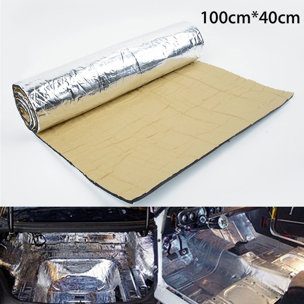 Interiør lydisolerende skum 100 x 40cm 5mm dempende kjøretøydekor
