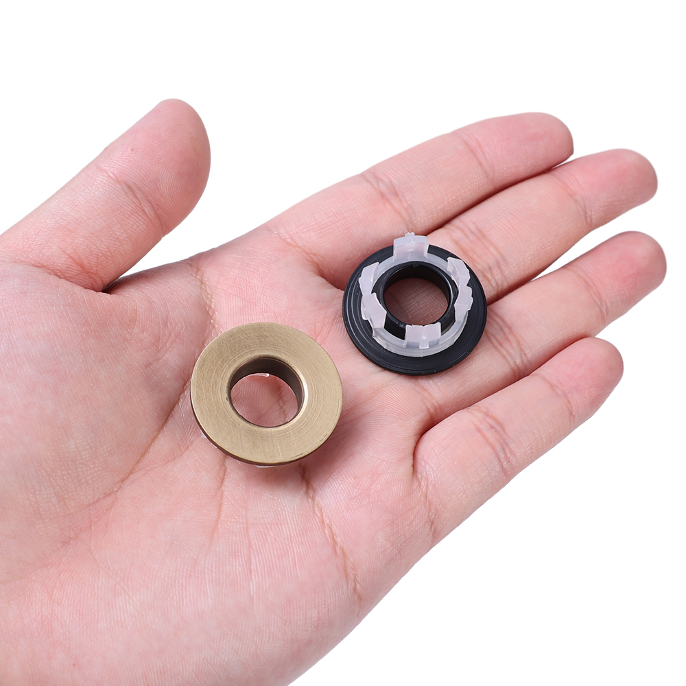 Bathroom Basin Faucet Sink Overflow Cover Replacement Kitchen Sink Drain Hole Cap Sink Trim Ring Plug For Bathroom Accessories