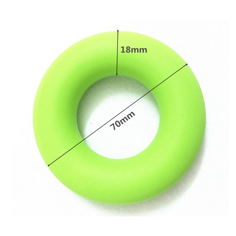 Anillo de agarre de mano, terapia de silicona para dedo, gimnasio, ejercitador de Fitness, agarre muscular, equipo de entrenamiento de muñeca deportiva, rehabilitación
