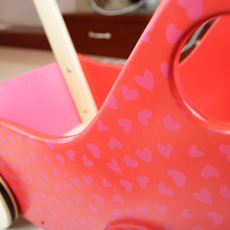 Sigikid – trotteur en bois pour bébé, simulation, poussette d'allaitement, poussée à la main, jouet pour enfants