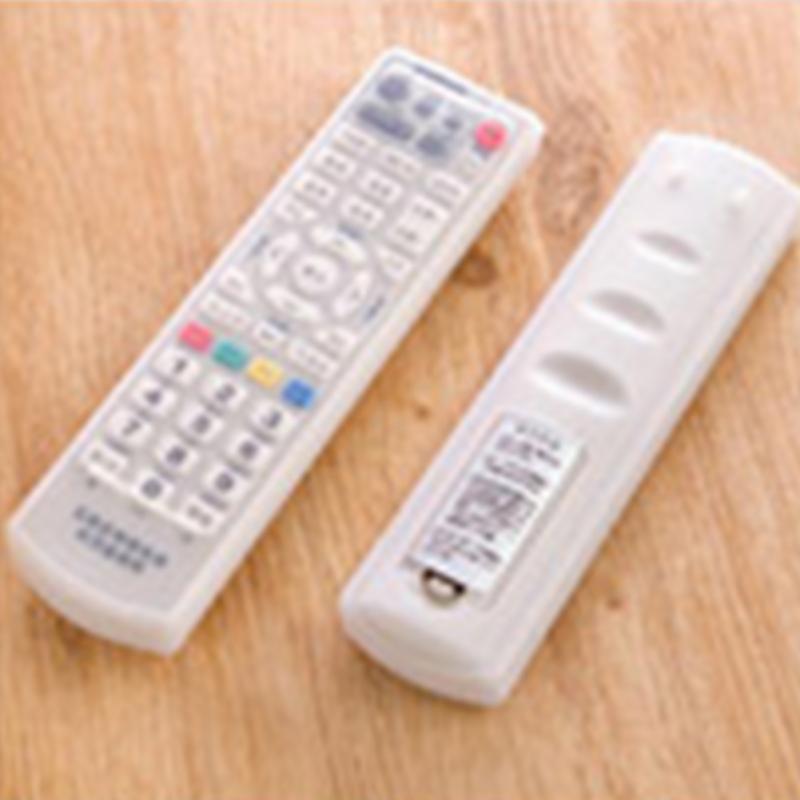 Novo à prova dwaterproof água silicone sacos de armazenamento controle remoto ar condicionado tv controle remoto capa protetora titular organizador: Size C