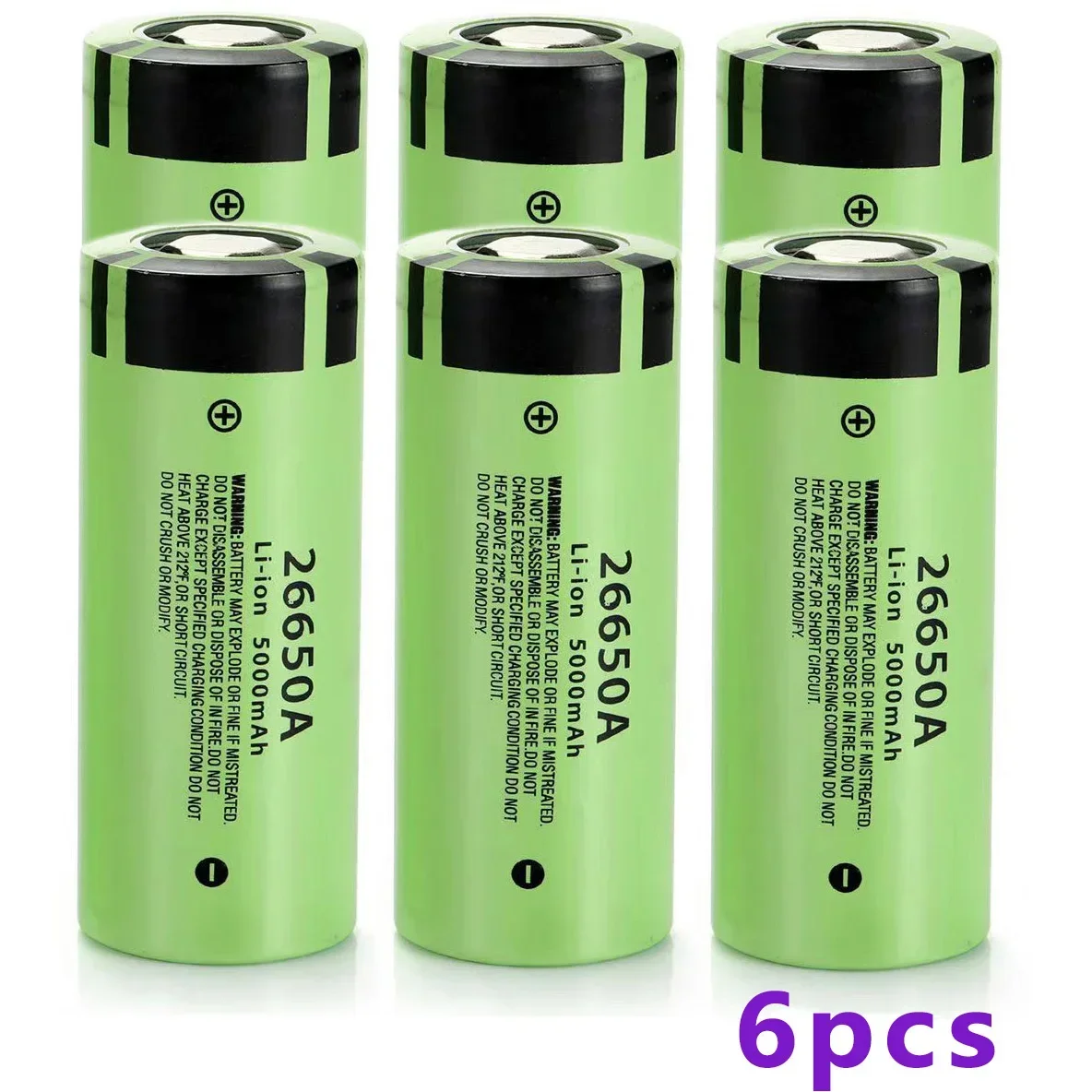 .High Capacity 26650 5000mah Li-ion Rechargeable Battery Lii-50A 3.7v 26650-50A battery for Flashlight 20A packing: Blue