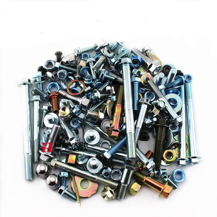 Motorfiets GN125 outlooking schroef voor Suzuki 125cc GN 125 out uitziende hardware compleet schroeven moeren onderdelen