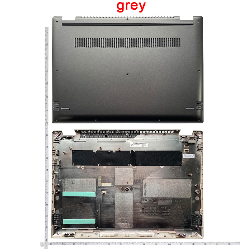 Podstawa dolna pokrywa dolna obudowa D pokrywa dla Lenovo Ideapad Yoga 520-14 520-14IKB Flex 5-1470 Laptop 5CB0N67572 AP1YM 000110: Niebieski