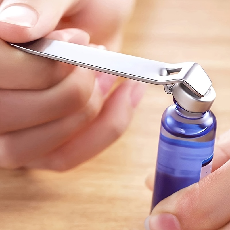 Mini Vial Opener - Pocket Keychain Bottle Opener Vials Openers Oral Liquid Cap Lifter Clinic Hospital Medicine Bottle Opener