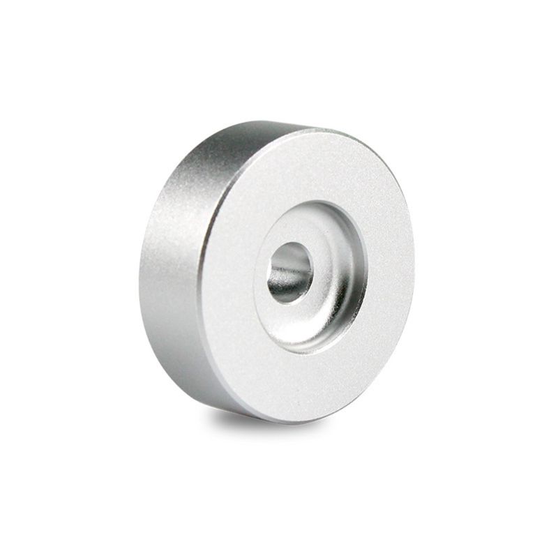 adapter gramofonu 45 obr./min. aluminiowy srebrny robić 7 winylowych  sl1200 " technics 2 ser: Srebrny