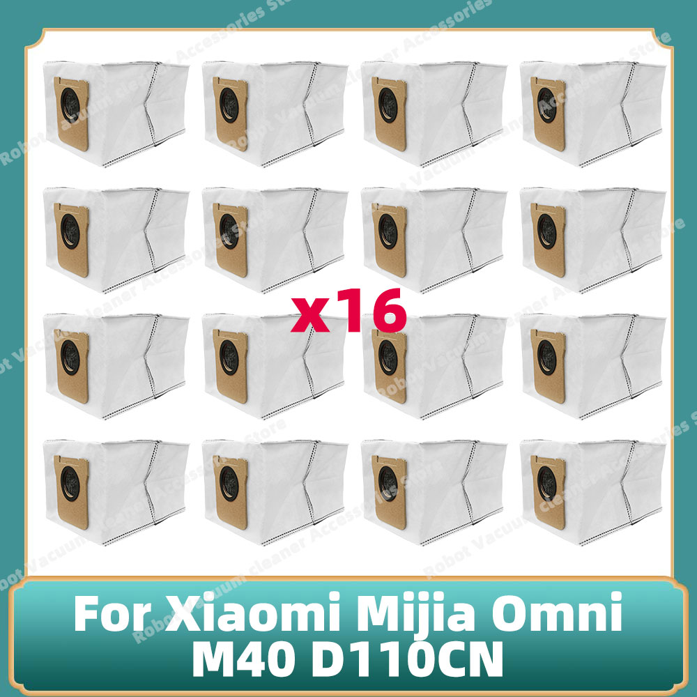 Compatible For Xiaomi Mijia Omni M40 D110CN Accessories Cutting Roller Main Side Brush Hepa Filter Mop Cloth Dust Bag Parts