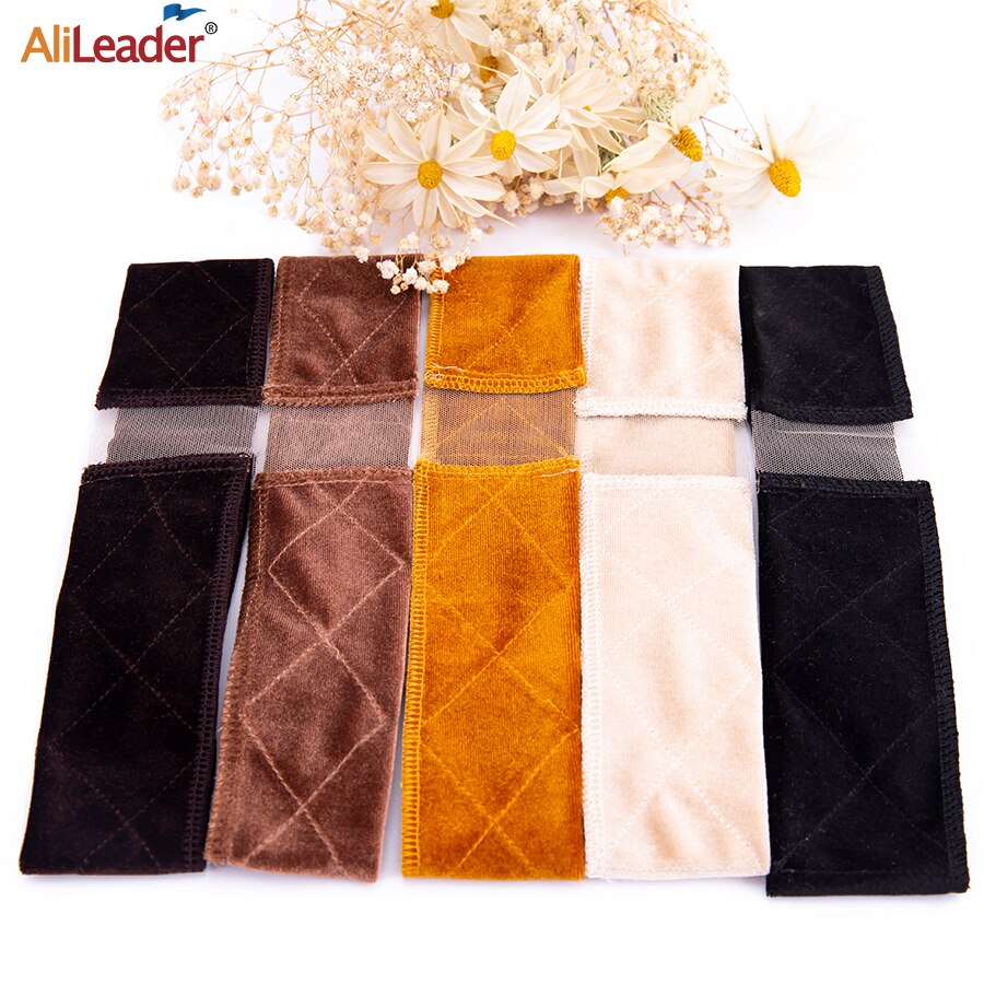 Alileader Best Wig Accessories Wig Grip Black Beige Brown Comfortable Adjustable Wig Grip Band Headband 1Pcs/Lot 5Colors