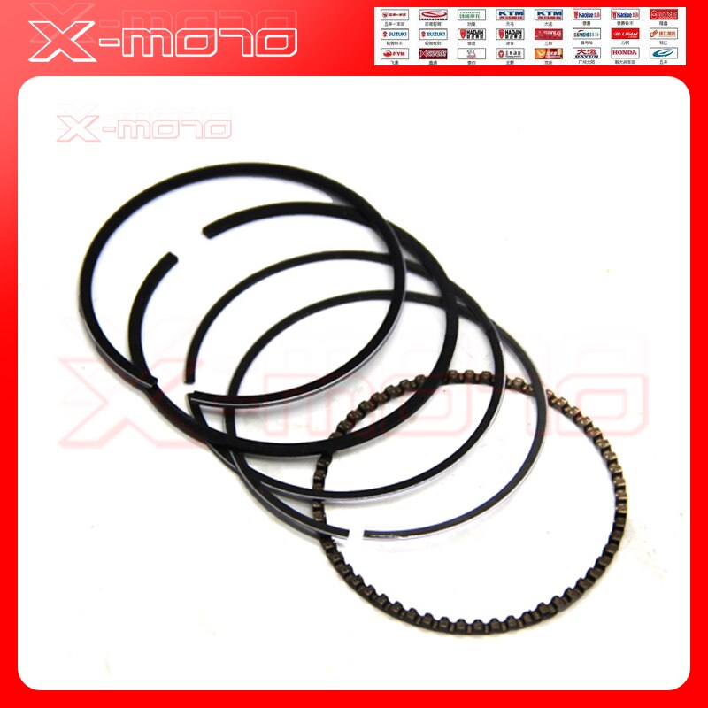 Lifan 125cc pièces de moteur dirt bike pit Piston-Kit-Rings-Pin-Cylinder-Gasket-52-4MM-14MM-LF125