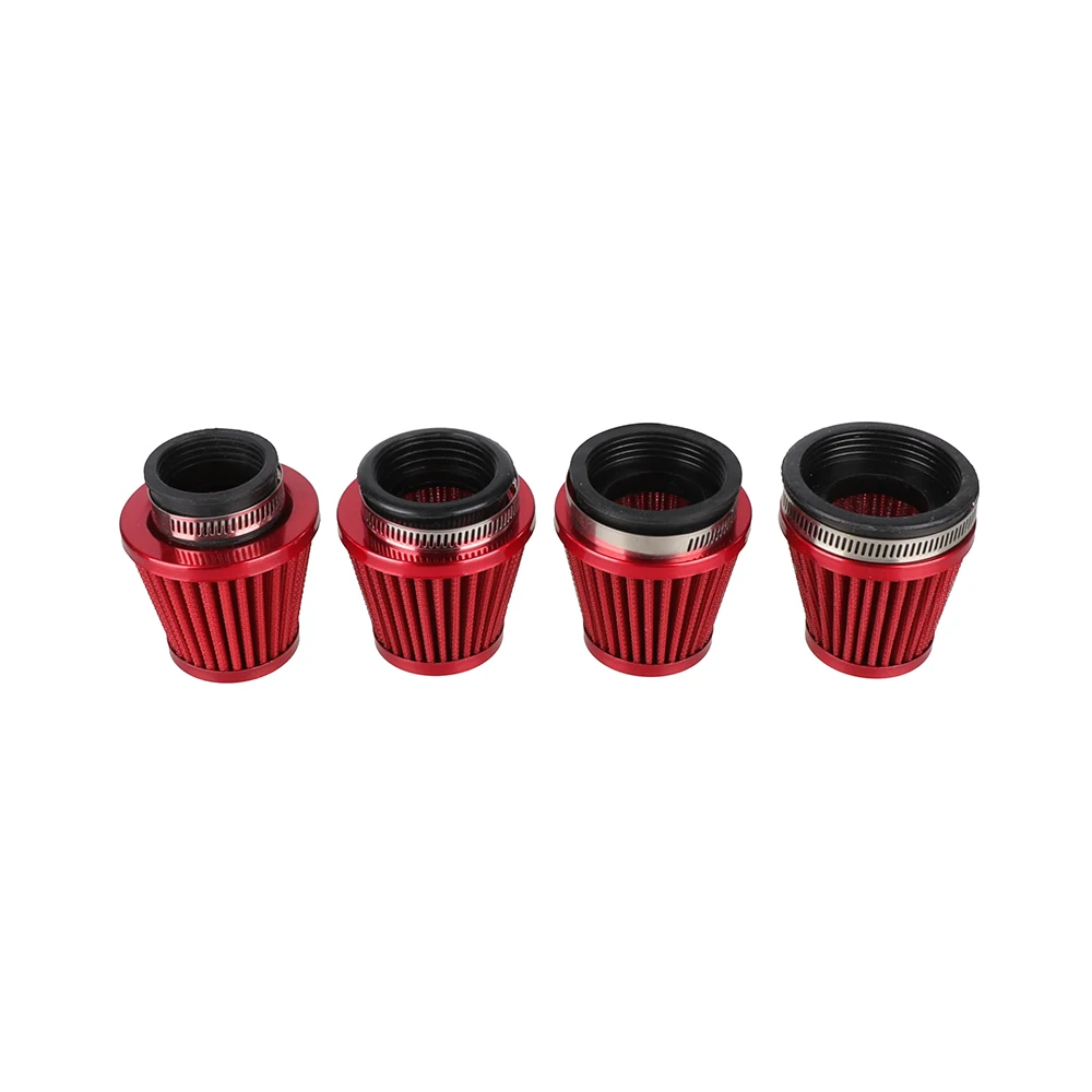 Filtre à air pour moto et scooter, 38mm, 45mm, 50mm, 60mm, kit d'induction d'admission pour dean 6, 50cc, 110cc, 125cc, D343, Pit Bike, façades RL