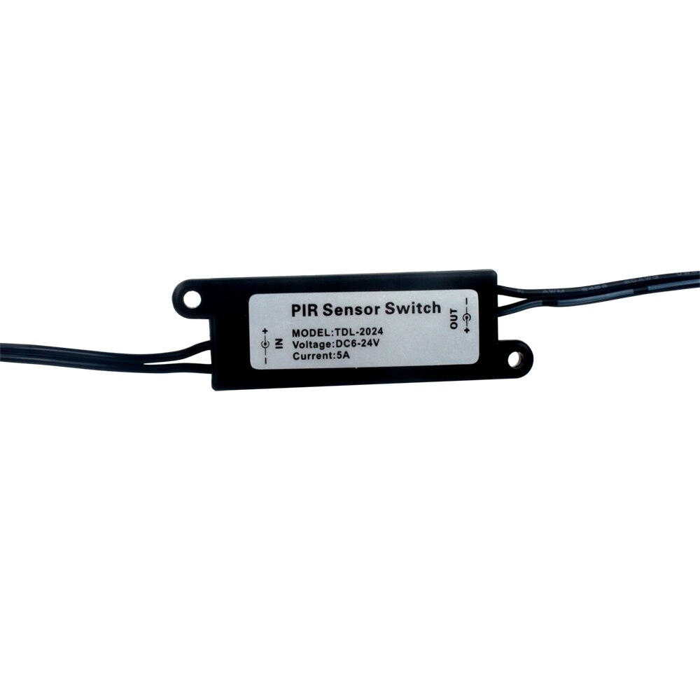 DC 6~24V 4A PIR Motion Sensor Connector Long Distance Time Widely used on motion-activated lighting, LED strips and others