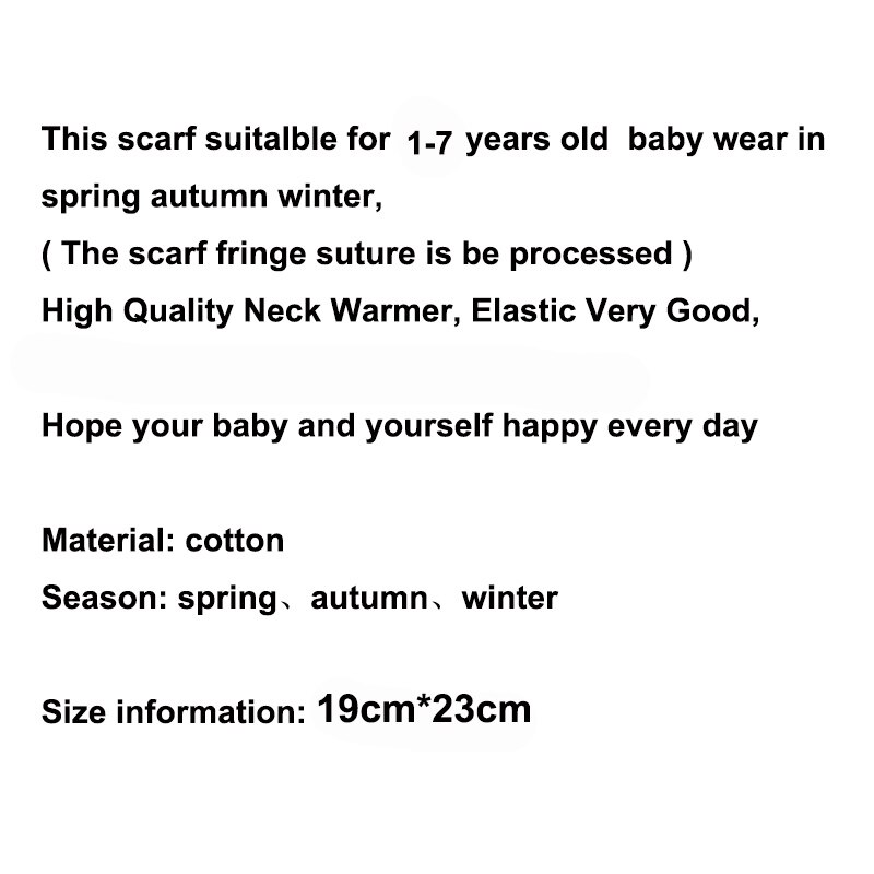 Euerdodo Kinderen Sjaal Kinderen Gezicht Cover Herfst Winter Baby Sjaal Katoen Jongens Meisjes Baby Sjaals Baby Kleding Accessoires