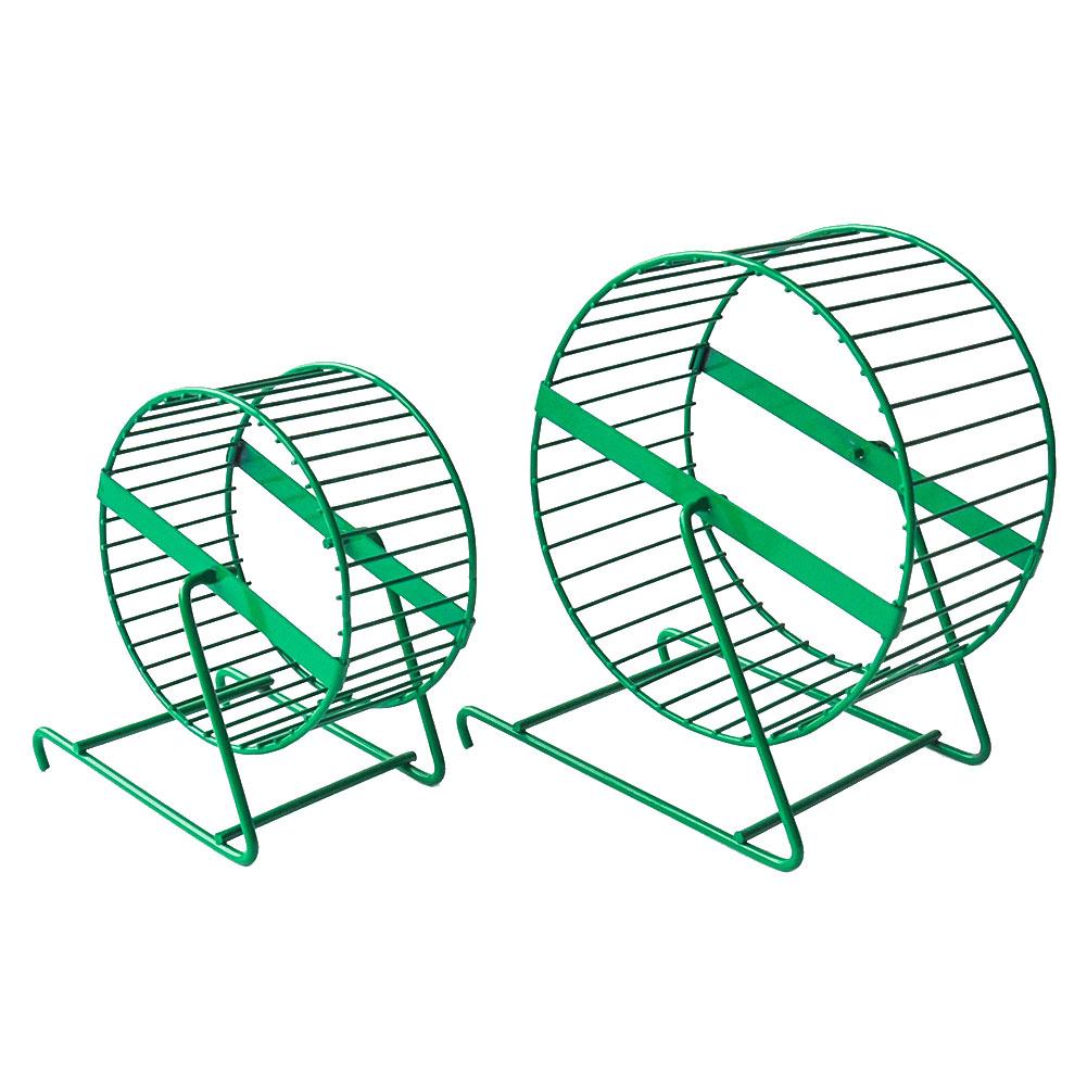 Activity Wheel Metal Safe Durable Run-around Wheel Fitness Treadmill Toy for Small Pet Hamster Hedgehog