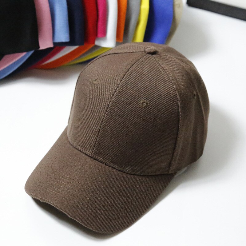 Casquette de Baseball pour femmes | Casquette décontracté, solide, ombrage solaire, Hip-Hop, Style coréen, tout-assorti, chapeau doux Kawaii, Chic, pour femmes: brown