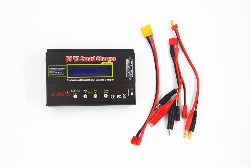 RC Battery Charger - 80W Balance LiPo Charger Discharger for LiHV LiIon LiFe NiCd NiMH PB