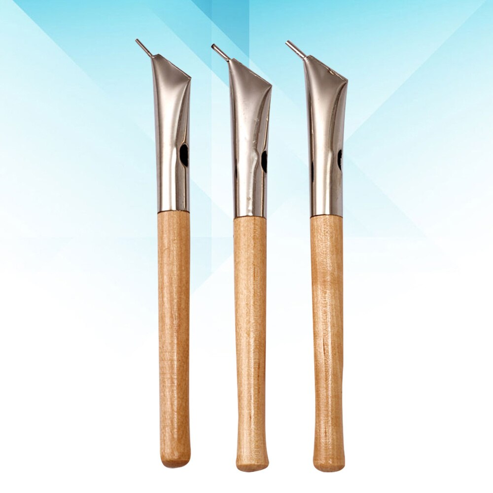 3PCS Batik Tool Carve Artwork Paint Pen Sculpture DIY Clay Wax Pottery Tools