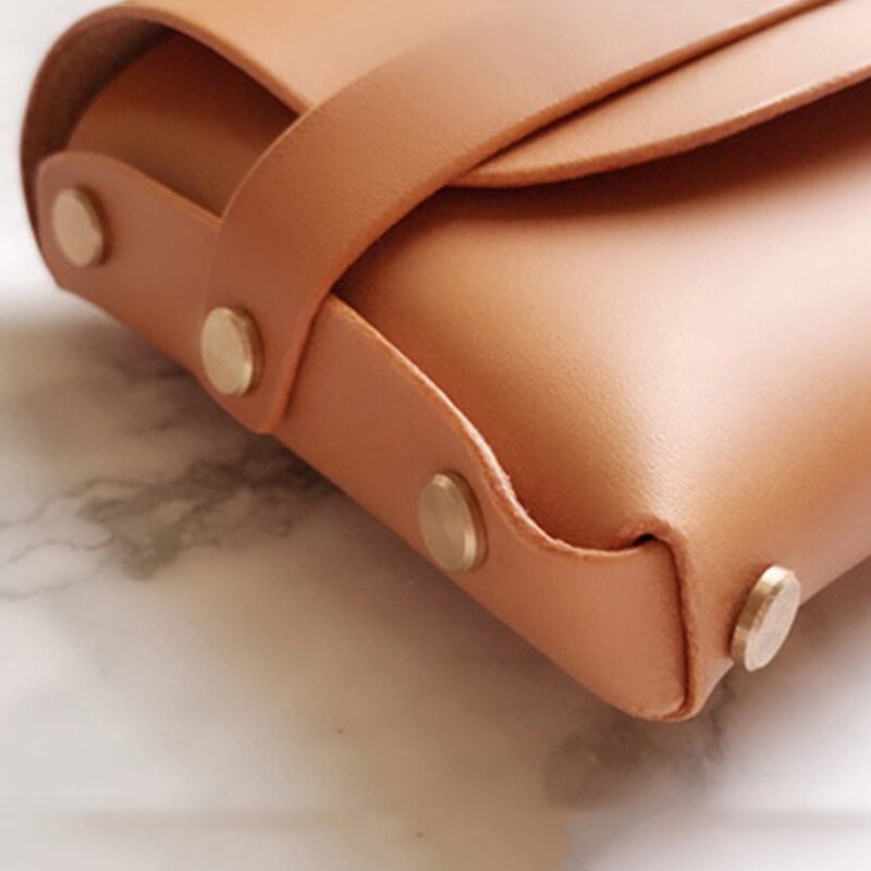 1 sæt 15*8*2cm damer tegnebog udgave type diy håndlavet læder satchel akryl specielt lavet sy skabelon mønster