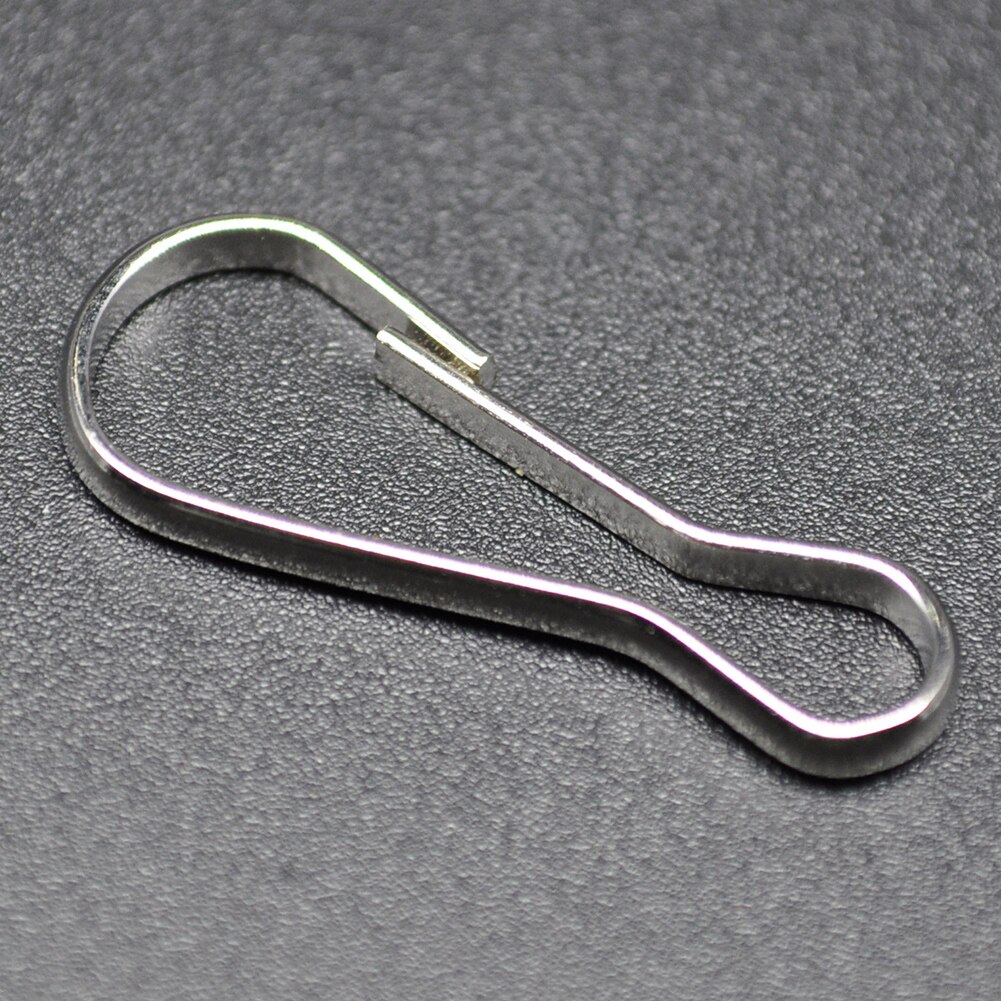 20/60/100 Pcs Pet Rat Hangmat Clips Metalen Haken Lanyard Kooi Accessoires Rvs Houder Bed Hanger Haken Lengte 22 Mm