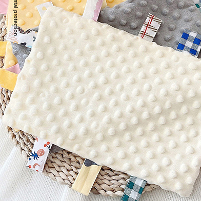 50x160cm Minky Fabric For Sewing 14 Colors Super Soft Eco-Friendly Polyester Minky Dot Plush Fabrics By The Meter