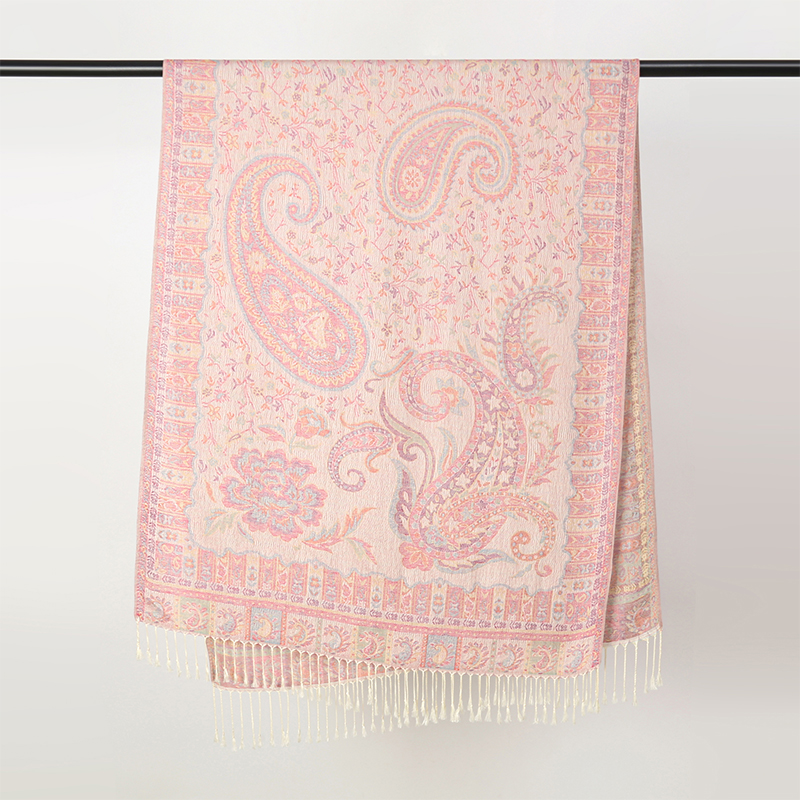 Talvi lämmin paksu pehmeä kashmir pashmina luksusmerkin jacquard-huivi naisten kaulahuivi bandana shaalipanta