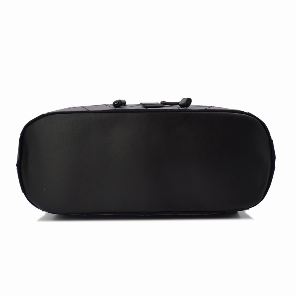 Rugzakken Vrouwen Geometrische Lichtgevende Rugzakken School Rooster Holografische Rugzak PU Leer Vrouwelijke Tassen Meisje Student Travel Bag