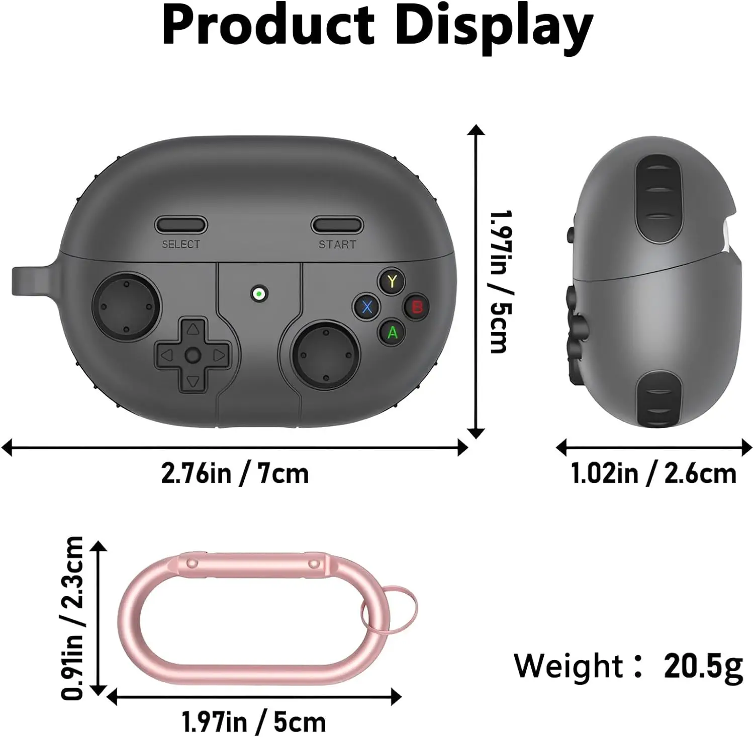Para Huawei Freebuds Pro 4 3 funda de lujo para auriculares funda a prueba de golpes para Freebuds Pro 2 4E 4 5i 6i SE fundas con llavero