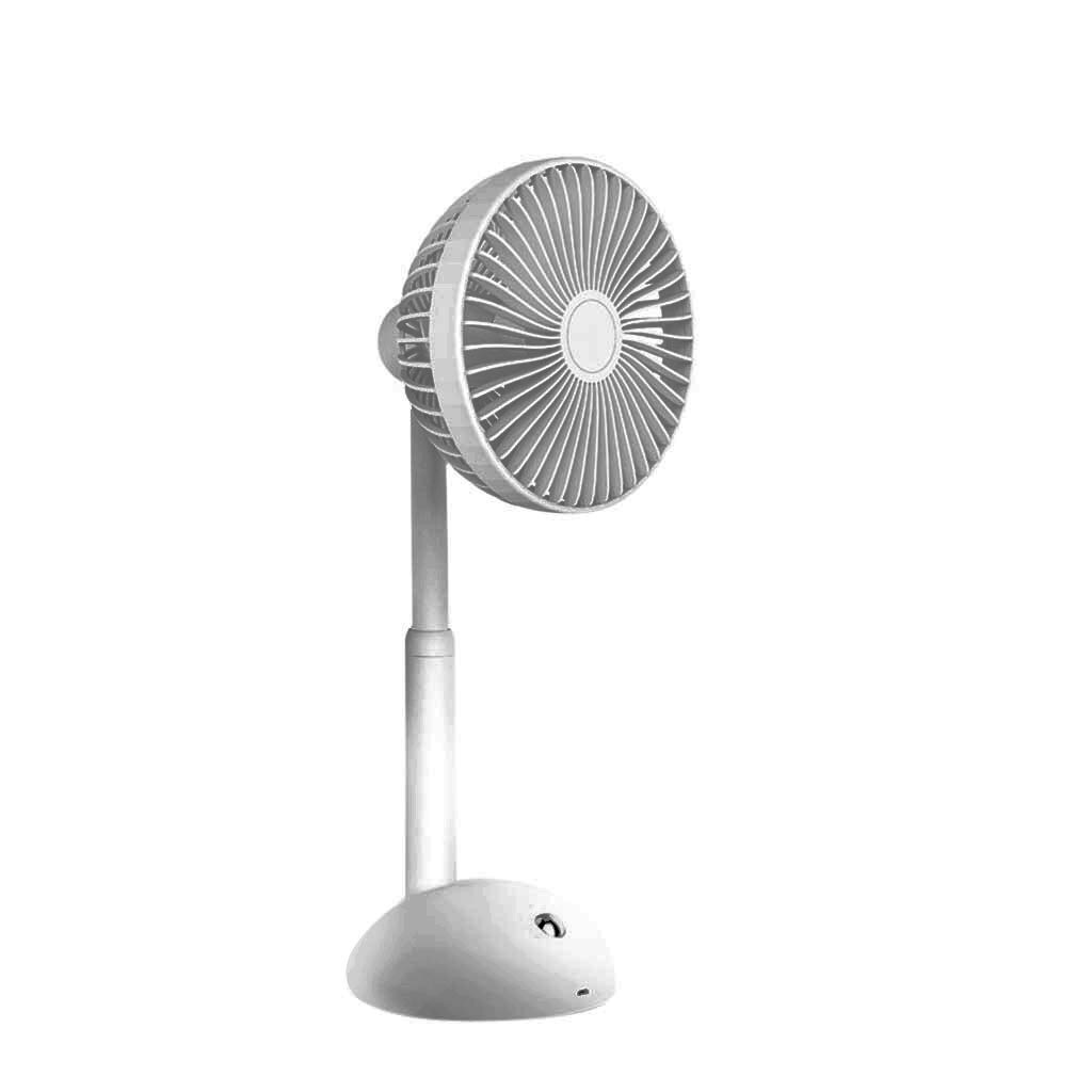 USB Low Noise Smart Home Portable Desk Mini Fan Summer Cool Table Fan 4-Speed Wind Adjustable: GY