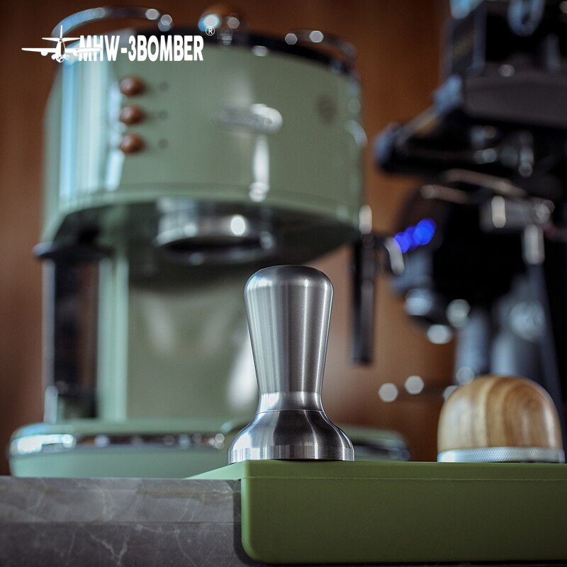 MHW-3BOMBER Coffee Tamper 51mm For Delonghi Coffee Hammer Distributor Barista Tools Accessories Stainless Steel Espresso Tools