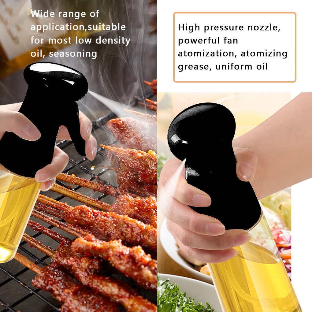 Oljesprayflaske matlaging baking eddiktåkesprøyte grille sprayflaske til hjemmekjøkken matlaging bbq grilling steking