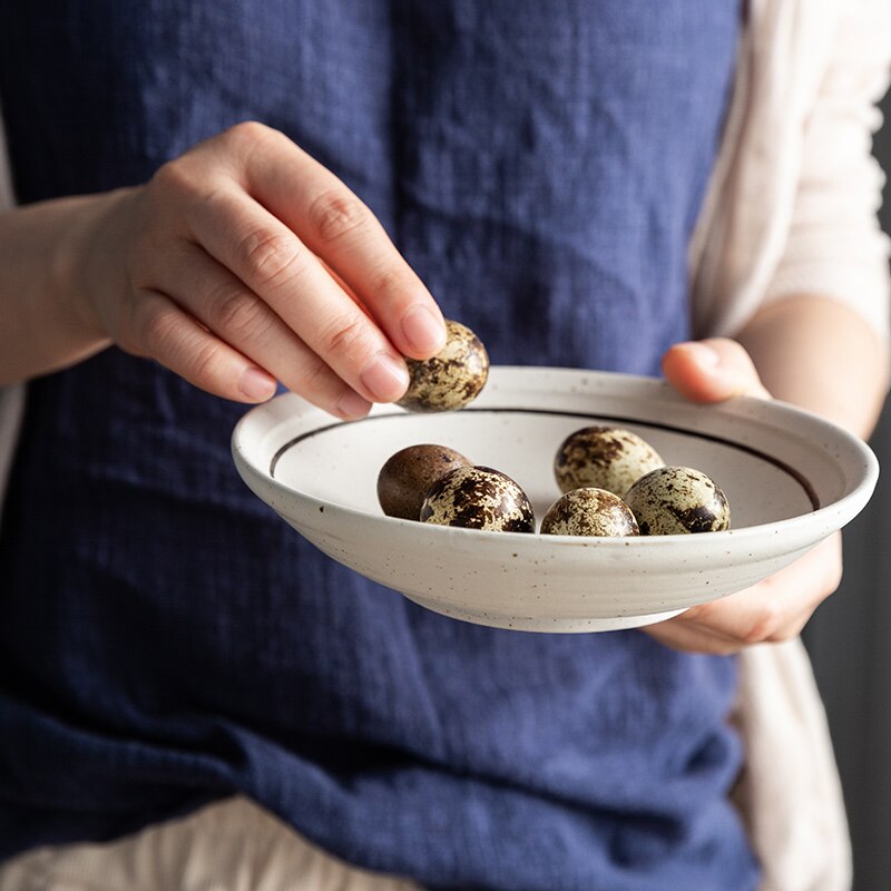 CHANSHOVA ceramiczne 3.25-6.3 cal salaterka deser przekąnarty talerze przyprawy danie osobowości zastawa stołowa chińska porcelana G320