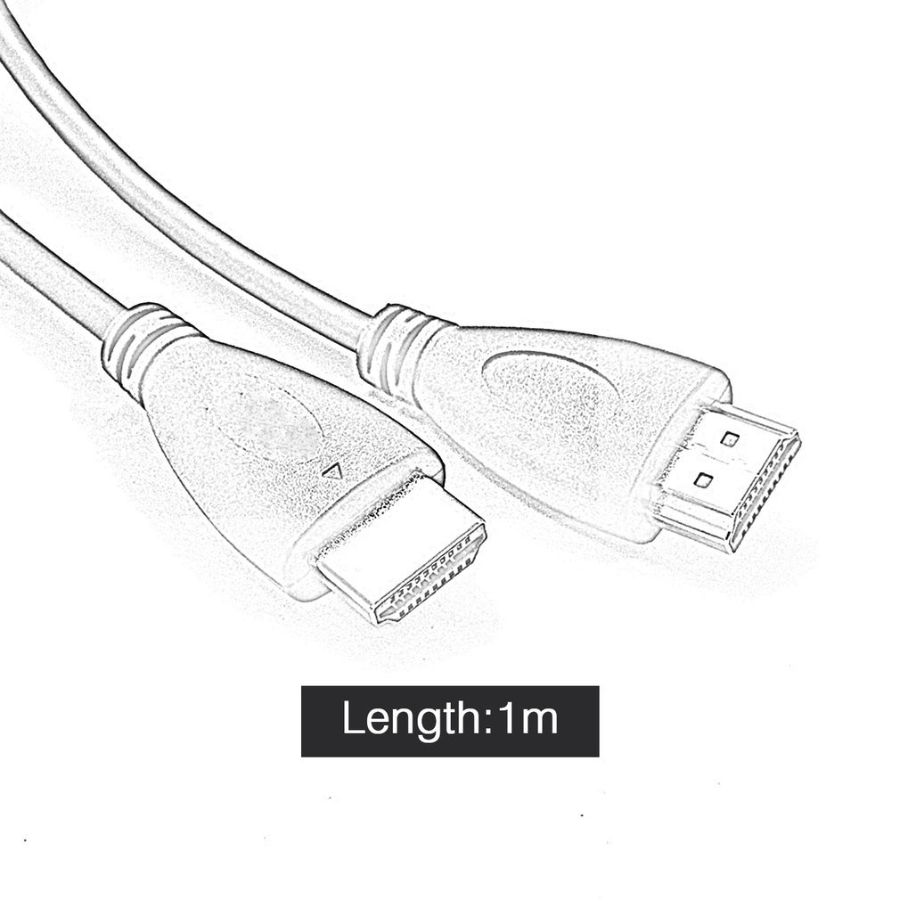 HDMI-compatible 1.4 3D Cable TV Ultra High Definition Ultra Slim Connecting Cable High Definition High Speed Line For Home