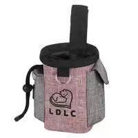Sac de taille multifonction pour chien, accessoire d'entraînement en plein air, fournitures pour chiens, produits pour animaux domestiques, pochette à cordon coulissant, jouets en nylon, ramassage de toilette: Pink 1
