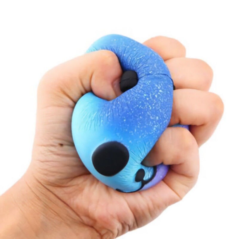 Anti-stress Cute Squishy Toys Galaxy Panda Pig Poo Squishy Slow Rising Animals Squishi Phone Strap Soft Funny Toy Kids Squishes