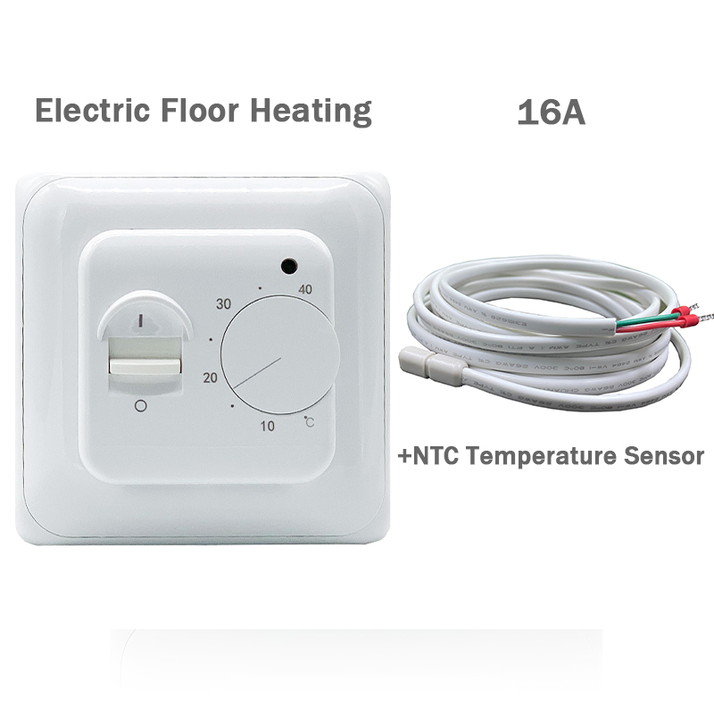 Termostato WIFI para Aquecimento de Piso com Tela LCD 220V, Controlador de Temperatura Programável para Caldeira Elétrica, a Água e a Gás: verde
