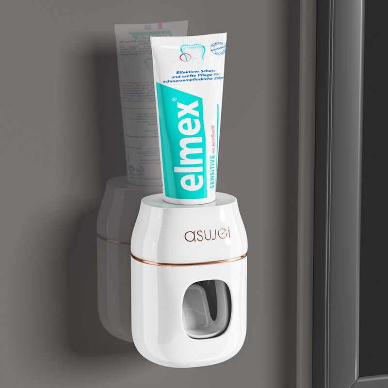 ściana-zamontowane pasta do zębów zgniatarka w pełni automatyczny Presse rura zgniatarka szafarka ilościowy Extruder Hogar łazienka Akcesoria: 1szt