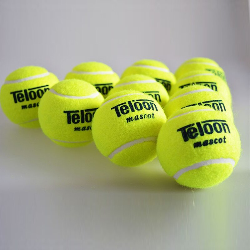 Brand Tennis ball for training 100% synthetic fiber Good Rubber Competition standard tenis ball 1 pcs low price on