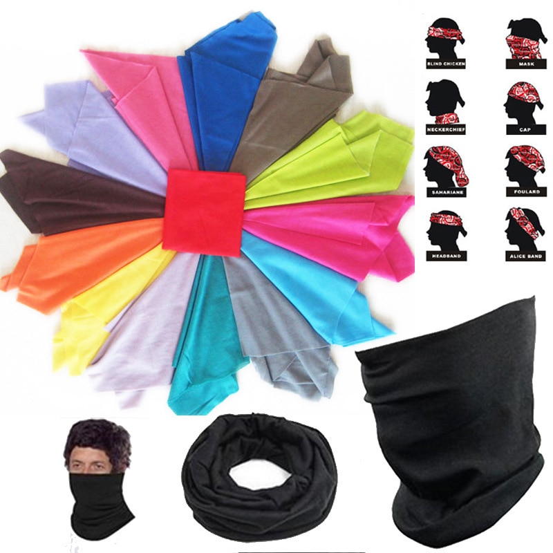 Utomhus cykling cykel sport bandanas herr dam& #39 ;s magisk halsduk pannband halsvärmare tubformad bandana självskydd ansikte hals