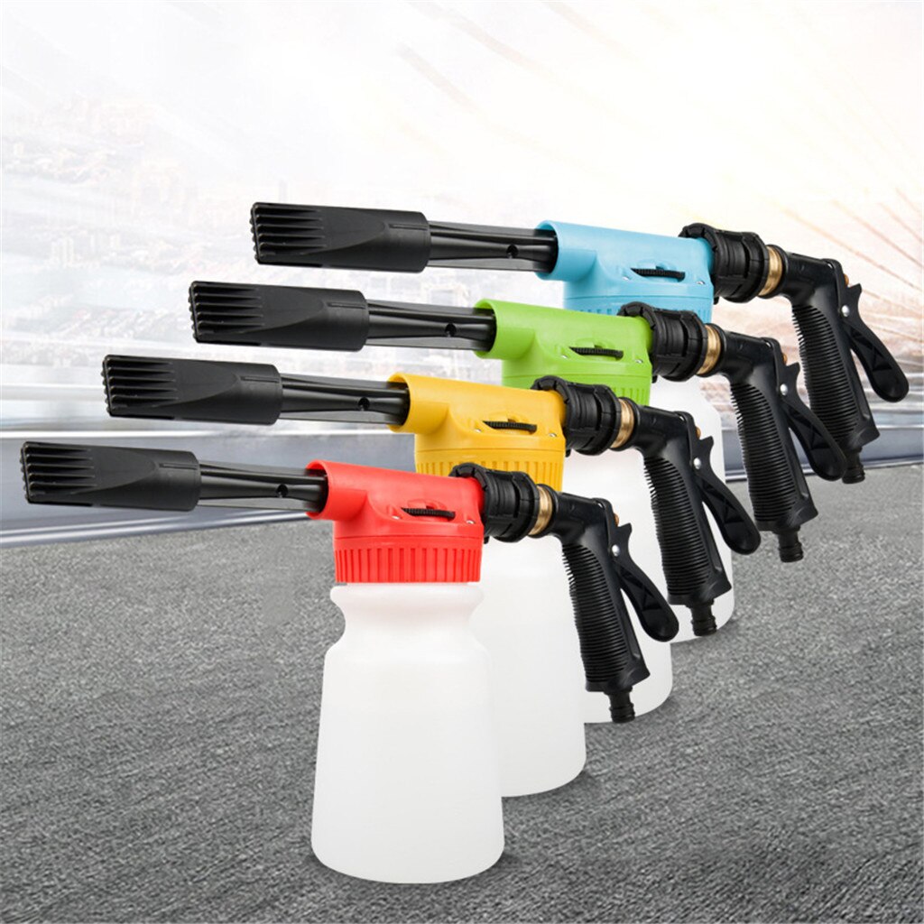 Autowasser hogedruk sneeuwschuimer watergieter 1000ml autoreinigingsschuim wasmiddel huishoudelijke schuimgieter