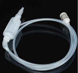 199CM Semi-automatic Home Brew Syphon Pack For Wine Making Hand Knead Siphon Filter Food Grade tube Transparent EJ878038: Default Title