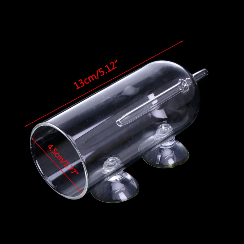 Aquarium Glas CO2 Diffusor blasiert Luft Stein säubern Sauerstoff Belüftung Gerät Für Aquarium Aquarium