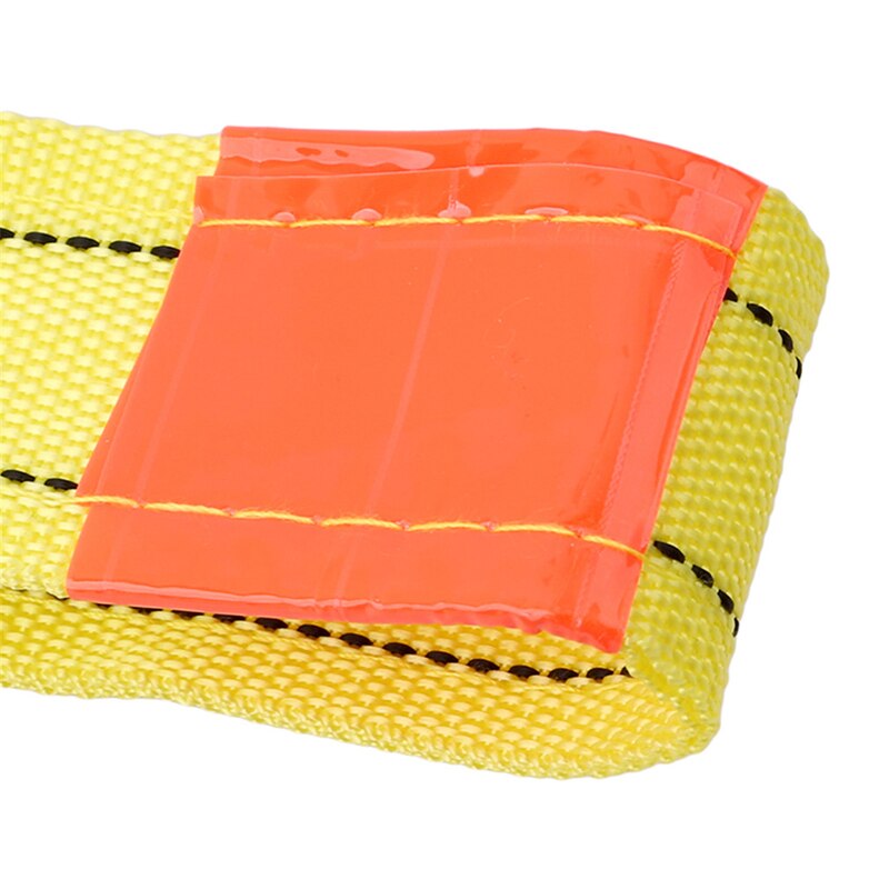 4m Double Thicker Tow Rope Multifunction Yellow Car Accessories Tow Ropes