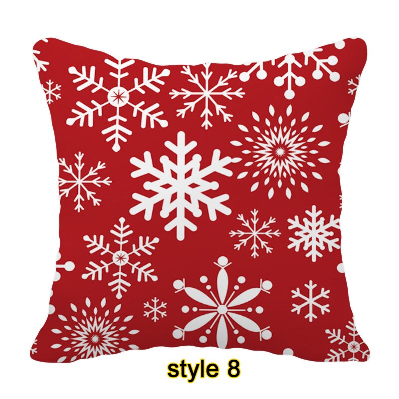 Kuddfodral i bomullslinne julserie kuddfodral heminredning kuddfodral soffa kuddfodral höstkuddfodral: 8