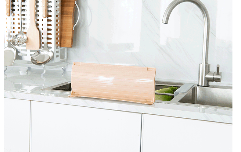 Retractable Sink Splashboard Kitchen Supplies Household Sink Table Top Anti-Spill Water Barrier