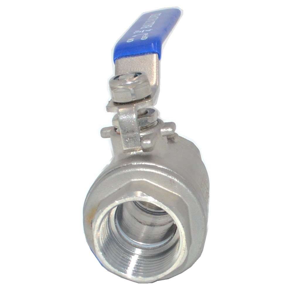 Hun lige lukket fuld porte 304 rustfri stål kugleventil