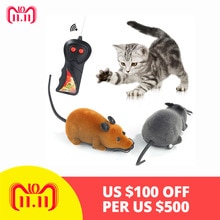 Funny Pet Kat Muizen Speelgoed Draadloze RC Grijze Rat Muizen Speelgoed Afstandsbediening Muis voor Kat hond Spelen Speelgoed